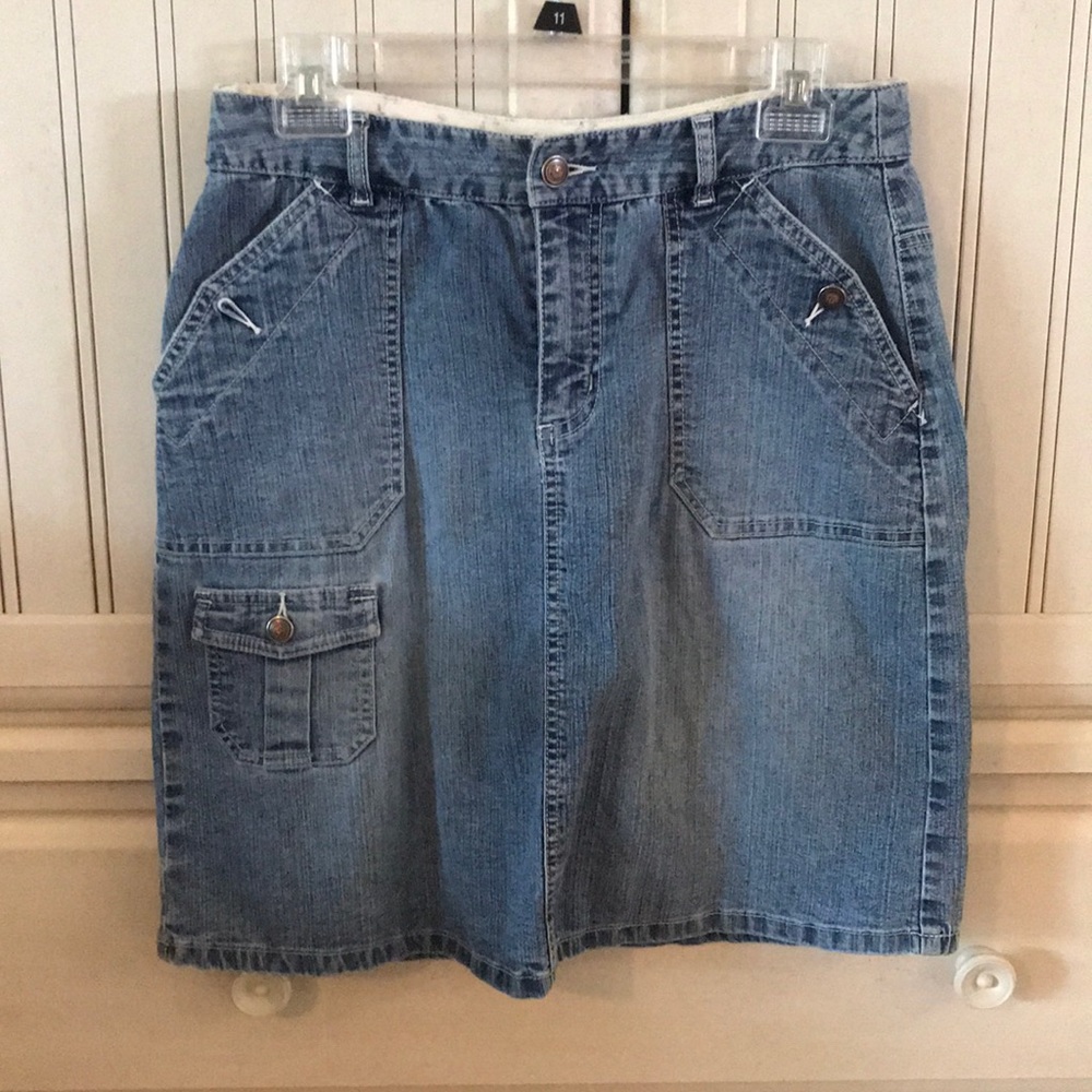 Allison Brittney Denim Skirt